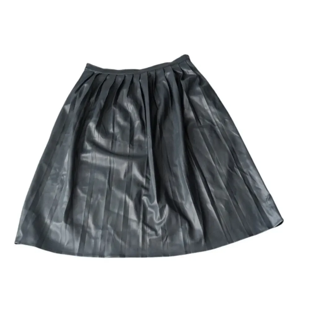 Misook Leather Maxi Skirt – Size Large, New with Tags